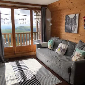Appartement Lama-gîte-des-puys T3 Lamado Vue époustouflante Sud Avec Grande Terrasse, Super-Besse